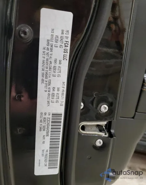 2016 Chrysler 300 S из США, поврежденный, VIN 2C3CCAGG4GH296096